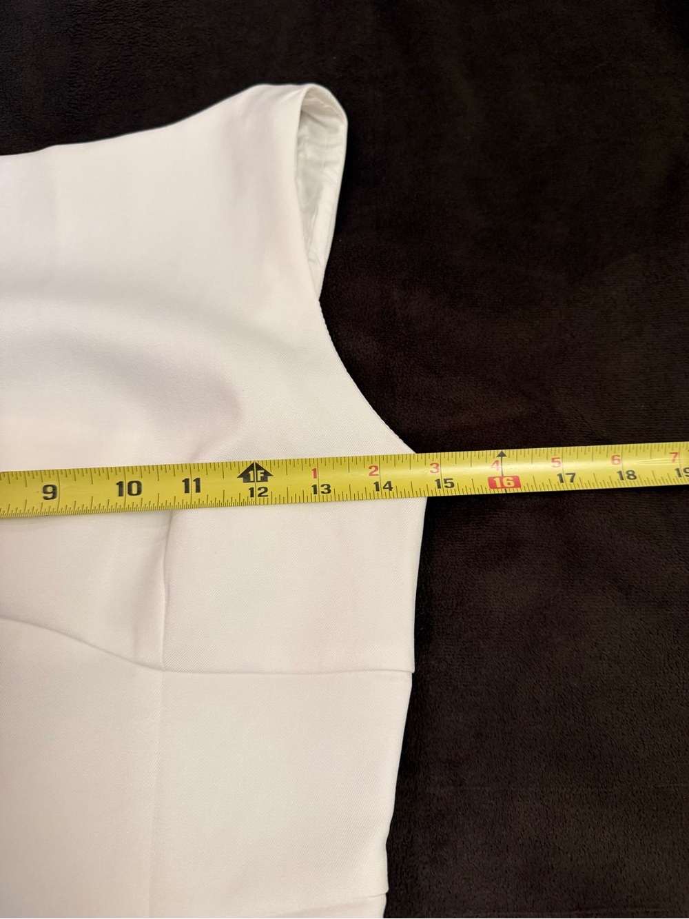 Peppermayo Lulita Mini Dress White High Neck Low Back Size US 0, XXS, New - Picture 7 of 8